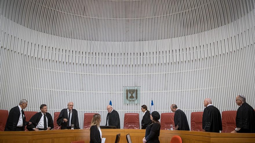 Supreme court injustice Israel Thornhill Orthodox Synagogue Westmount