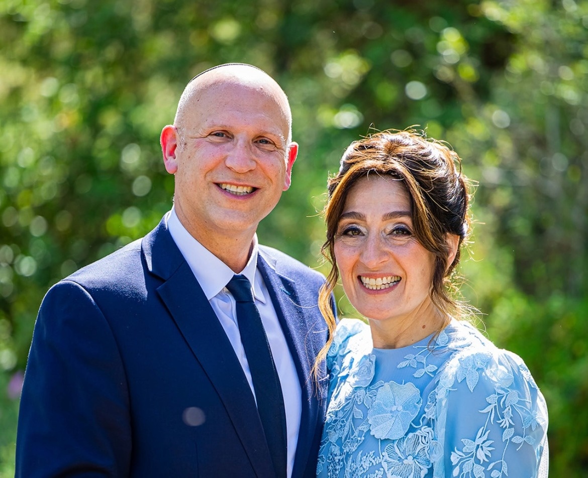Our hosts, Caron and Reeve
